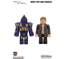 Real Steel Kubrick and Be rbrick Figure 2-Pack Noisy Boy and Charlie 5 cm